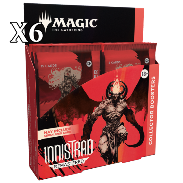 Innistrad Remastered Collector Booster Display Case (x6) - Image 1