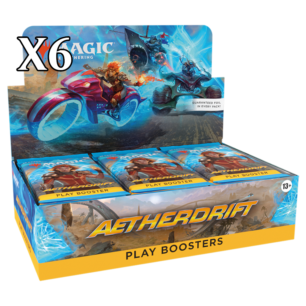 D41310000-2 - 1 Aetherdrift Play Booster Display Case (x6) - Image 1