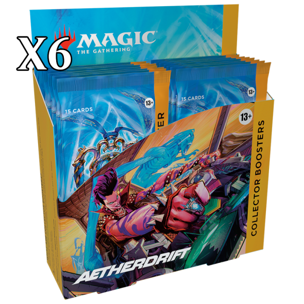Aetherdrift Collector Booster Display Case (x6) - Image 1