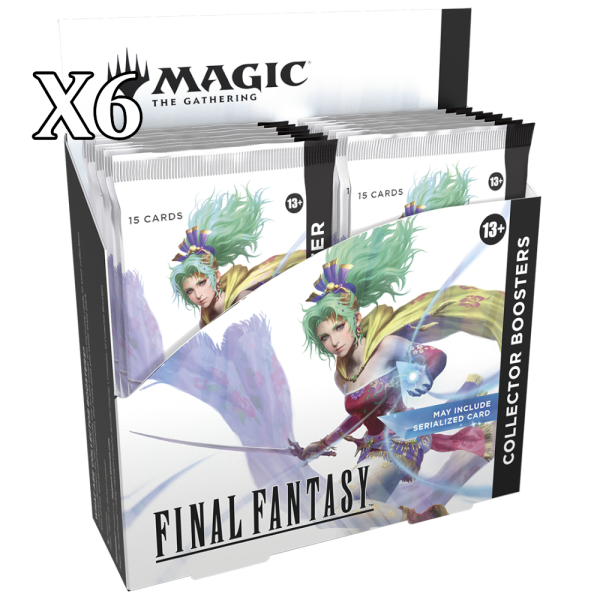 Magic: The Gathering - FINAL FANTASY Collector Booster Display (x6) - Image 1