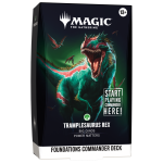 Magic: The Gathering Foundations Commander Deck: Tramplesaurus Rex
